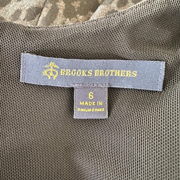 Brooks Brothers Animal Print Sheath Dress - Picture 8 of 9